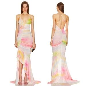 X revolve Venice gown